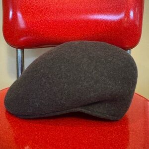 Pendleton Charcoal Wool Flat Cap Brand New NWT